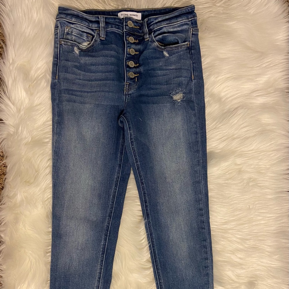 Women’s Flying Monkey Platinum Jeans